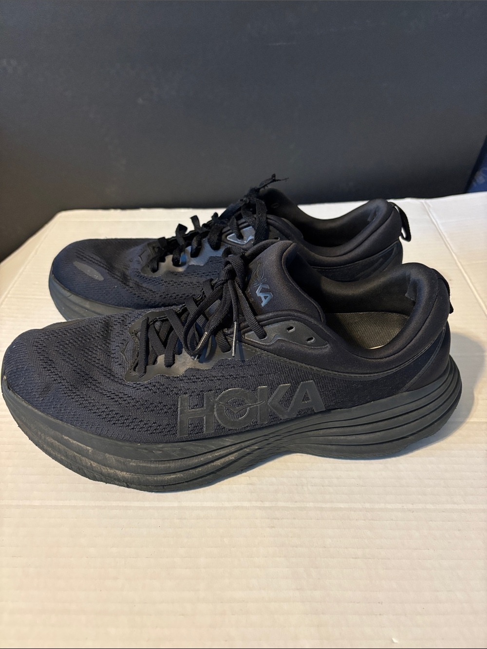 Hoka Men's Black Athletic Running Shoes